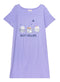 Lavender Night Shirt - Design 1 - Khotwh
